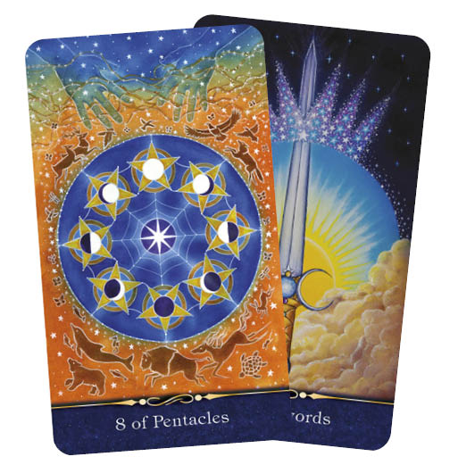 The Star Tarot - 8 of Pentacles