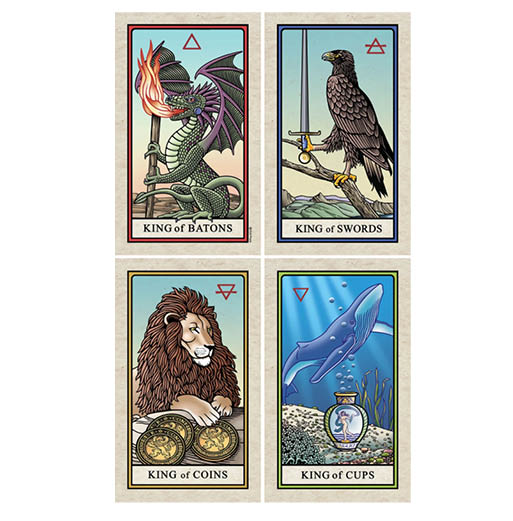 The Alchemical Tarot Reimagined - King