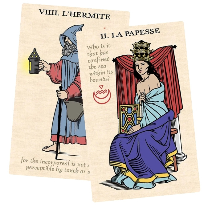 The Alchemical Tarot of Marseille - La Papesse