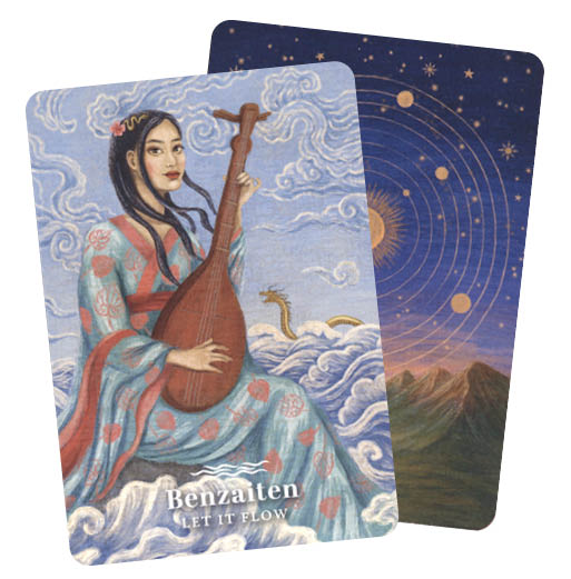 The Earth & Sky Oracle - Sophie Bashford - Benzaiten - let it flow