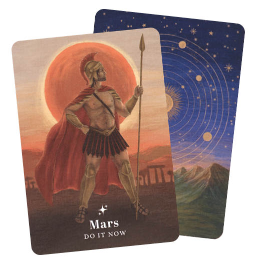 The Earth & Sky Oracle - Sophie Bashford - Mars - Do it now