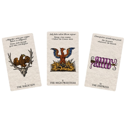 Tarot Emblemata CHROMATA Tarot Deck 7