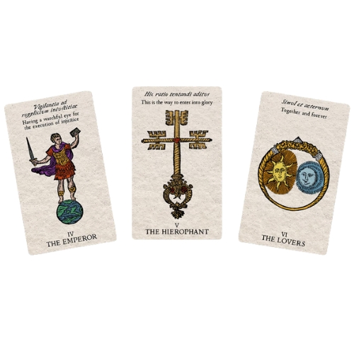 Tarot Emblemata CHROMATA Tarot Deck 6