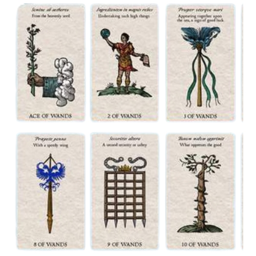 Tarot Emblemata CHROMATA Tarot Deck 3