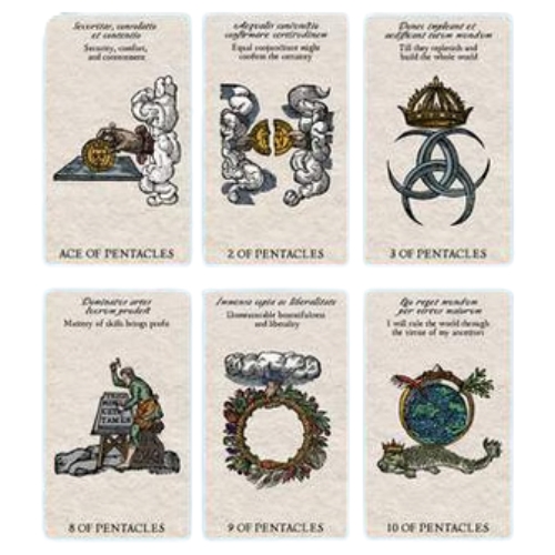 Tarot Emblemata CHROMATA Tarot Deck 1