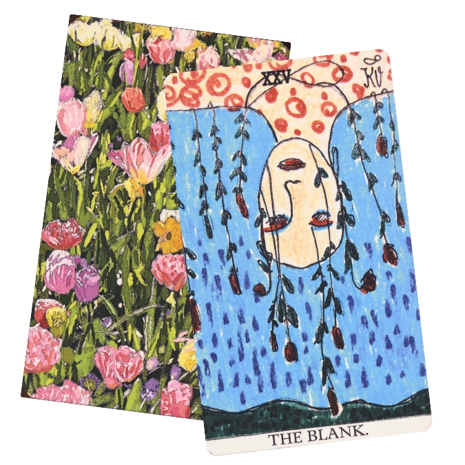 Walk in the Red Tarot - the blank