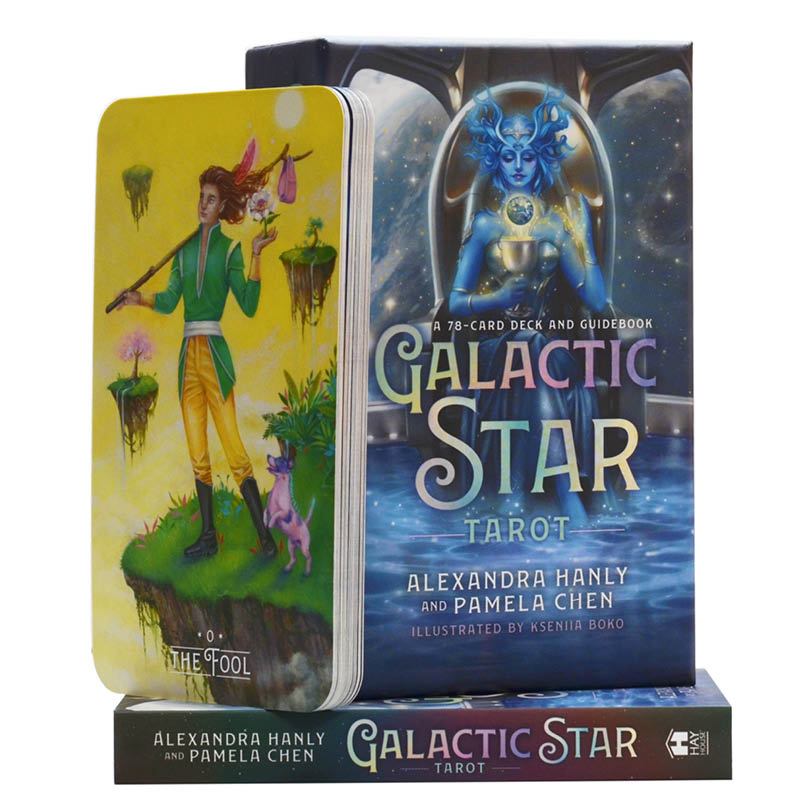 Galactic Star Tarot - by Alexandra Hanly (Author), Pamela Chen (Author) - Packshot