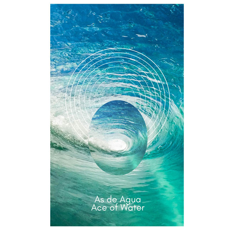 The Somantic tarot - As de Agua - Ace of Water