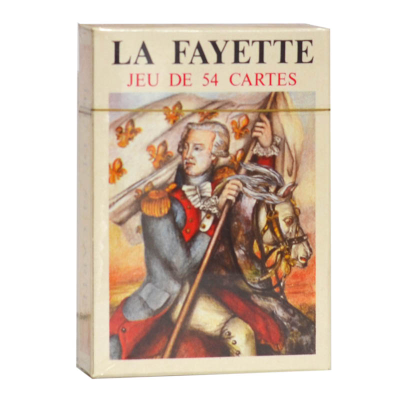 Jeu de 54 cartes La Fayette Grimaud - front