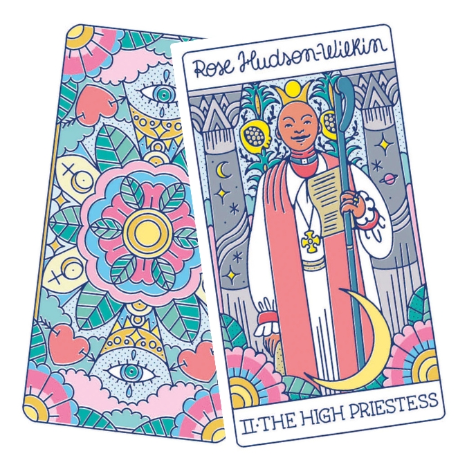 Girl Power Tarot - The High Priestess