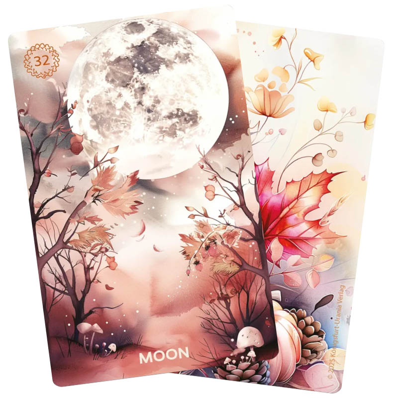 Autumn's Embrace Lenormand - Moon