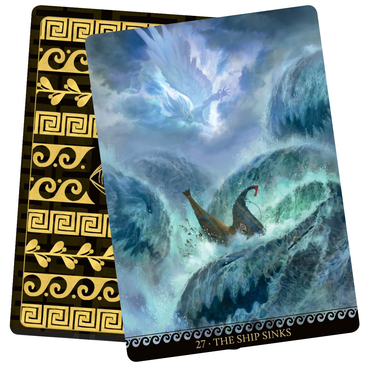 Odyssey Oracle Cards - Paolo Barbieri - The Ship Sinks