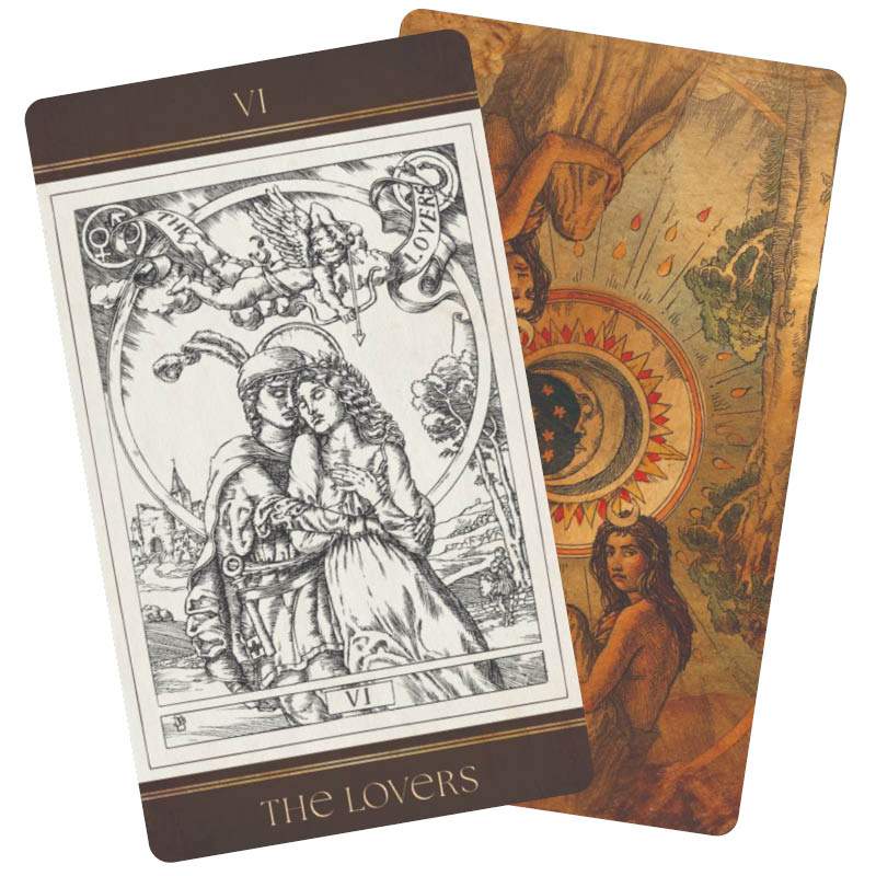 The Baddeley Tarot - The Lovers