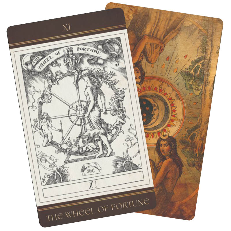 The Baddeley Tarot - The Wheel of Fortune