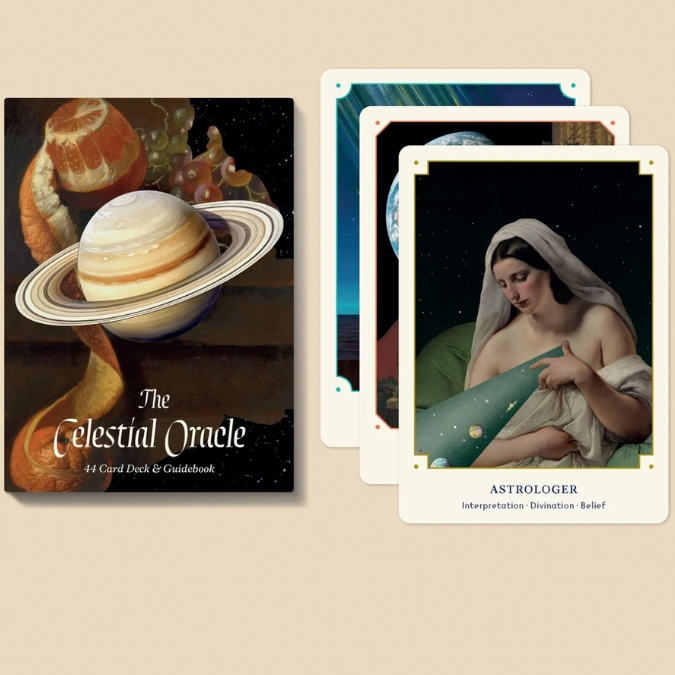 The Celestial Oracle 44 Card Deck & Guidebook box