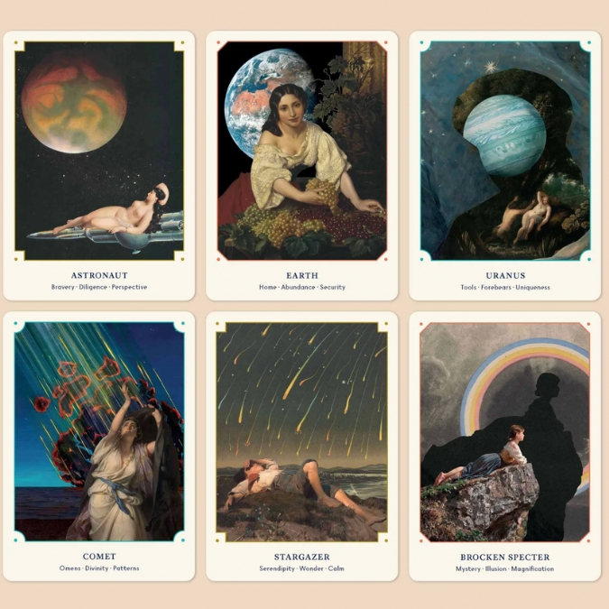 The Celestial Oracle 44 Card Deck & Guidebook cards
