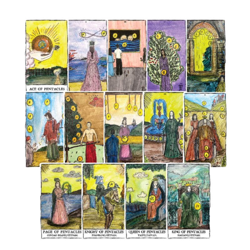 The Quên Tarot - Coins