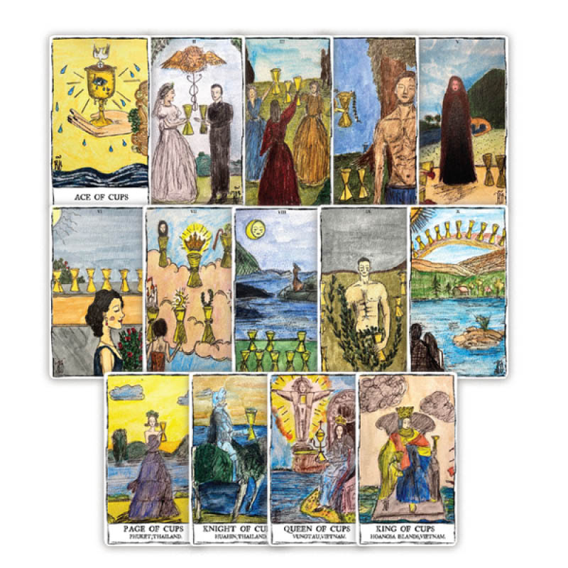 The Quên Tarot - Cups