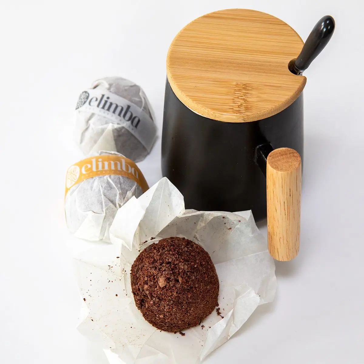 Ceremonial Cacao Gift Set with Cup – Ritual warmth & mindful focus 2