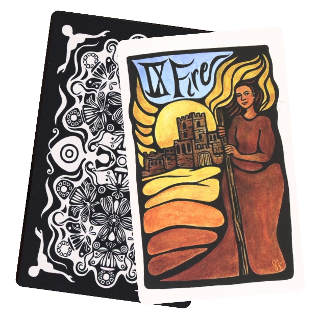 Discovering Beauty Tarot - Fire