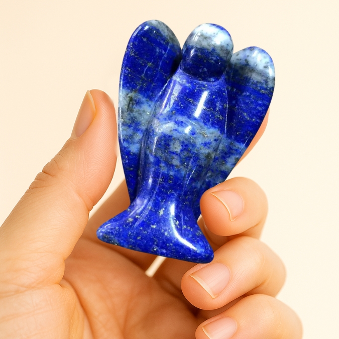 Lapis Lazuli Angel | Truth and wisdom in spiritual clarity | Tarot.nl Lapis Lazuli engel | Voor helderheid, waarheid en inzicht | Tarot.nl