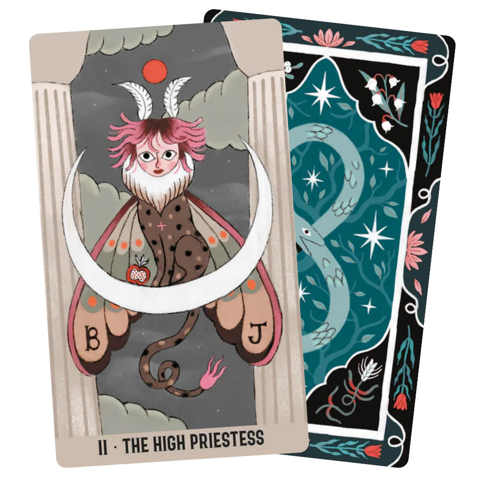 Wicked Moon Tarot - The High Priestess