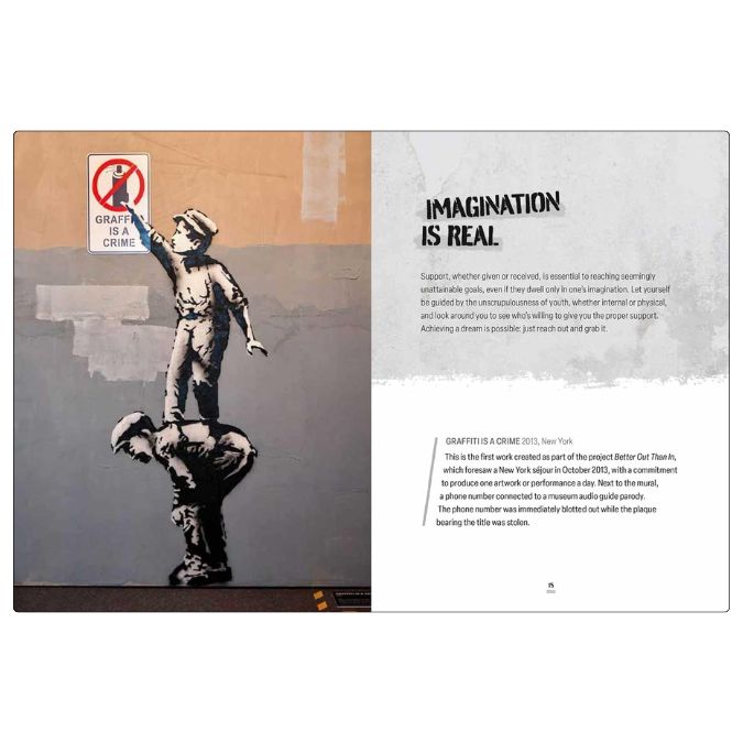 Banksy Wisdom_ 40 Messages Through Street Art