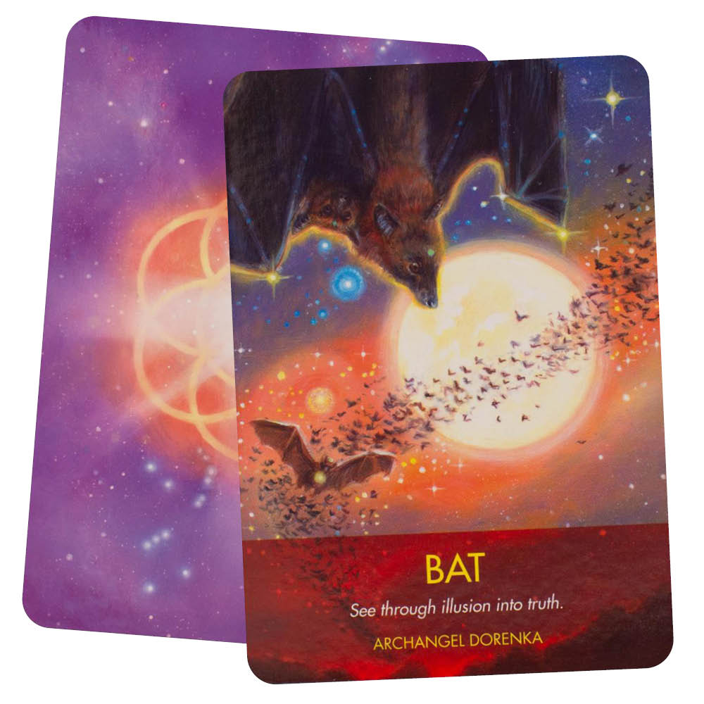 Archangel Animal Oracle Cards - Bat