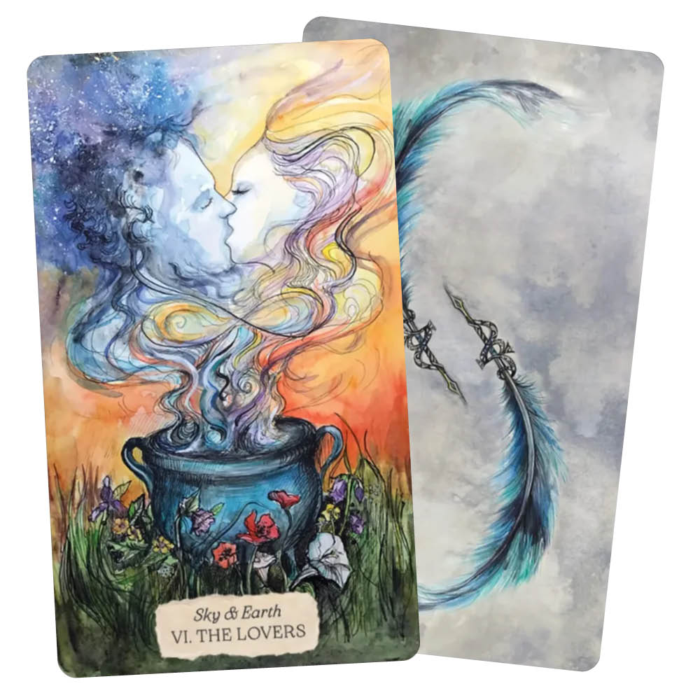 Bonestone & Earthflesh Tarot - The Lovers