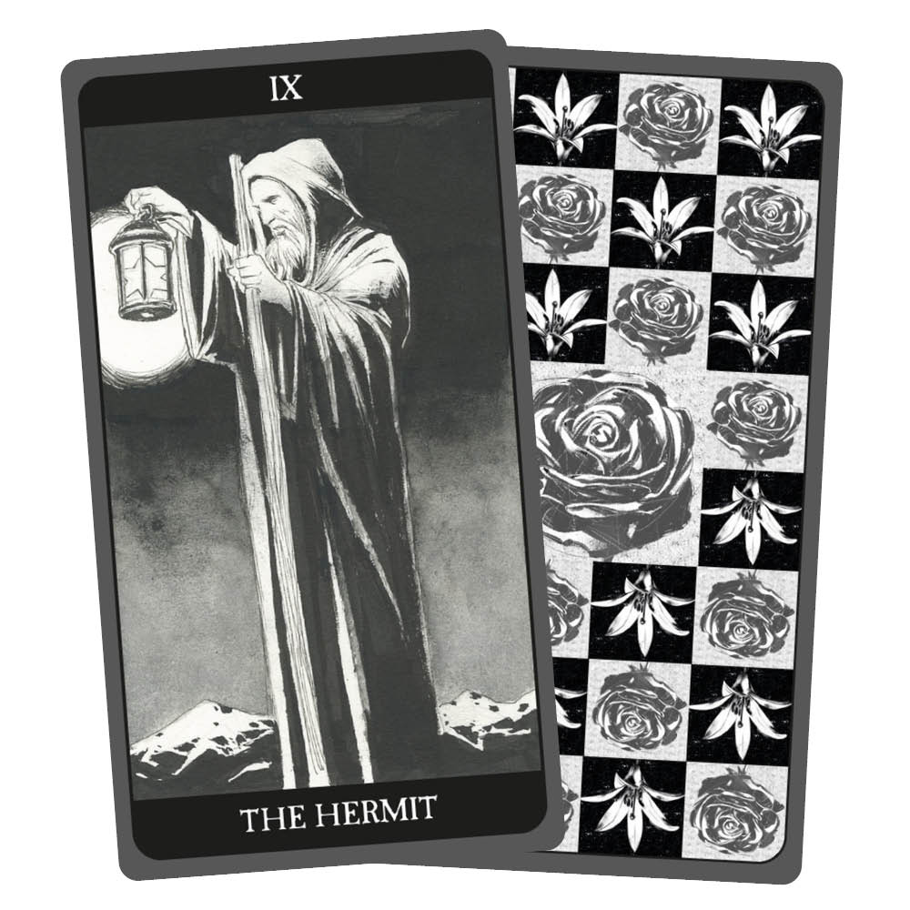 Dark Side Tarot Kit - The hermit