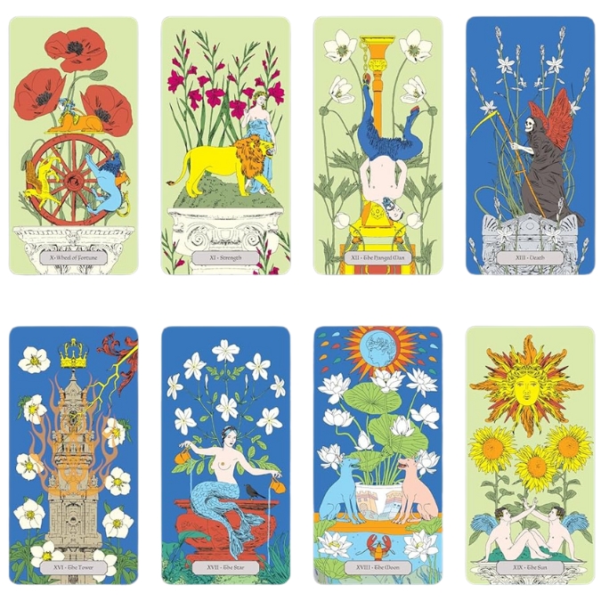 Flora_ Tarot Book and 78-Card Deck