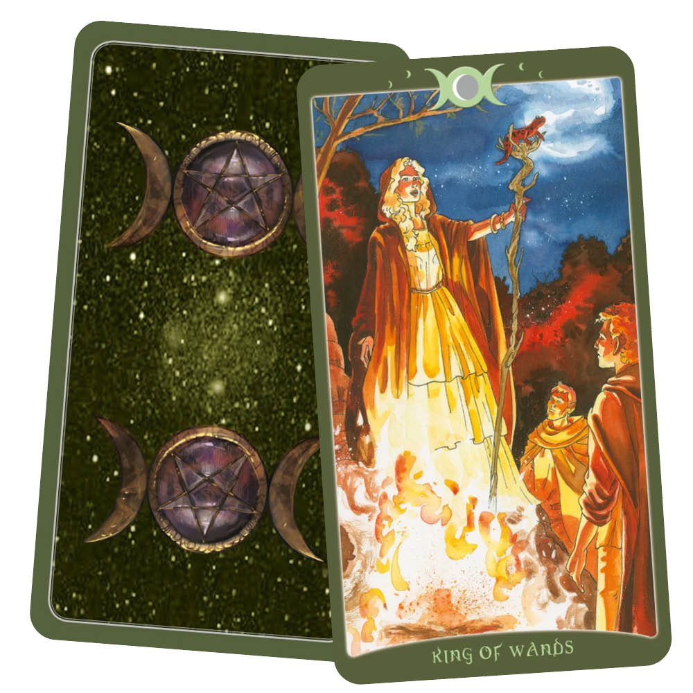 The Book of Shadows Tarot - Volume 2 as Below - king of wands