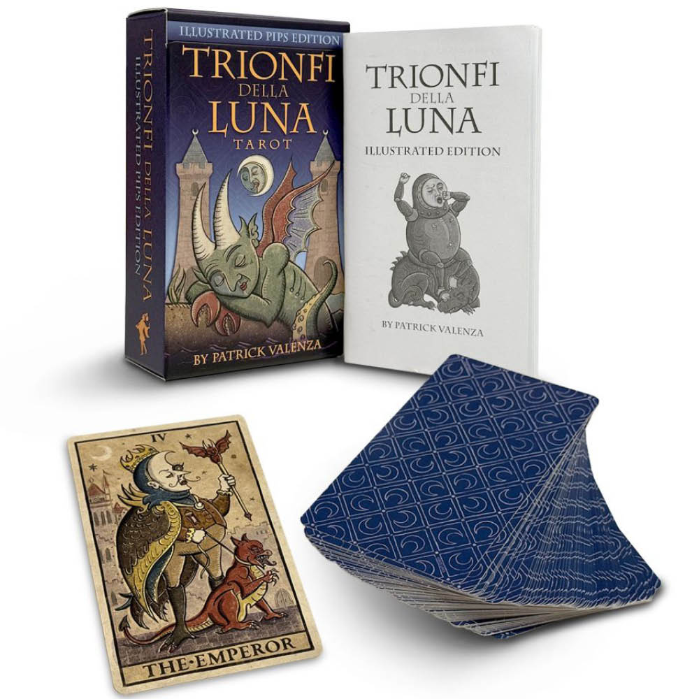 Trionfi Della Luna Tarot - Illustrated Pips Edition - packshot