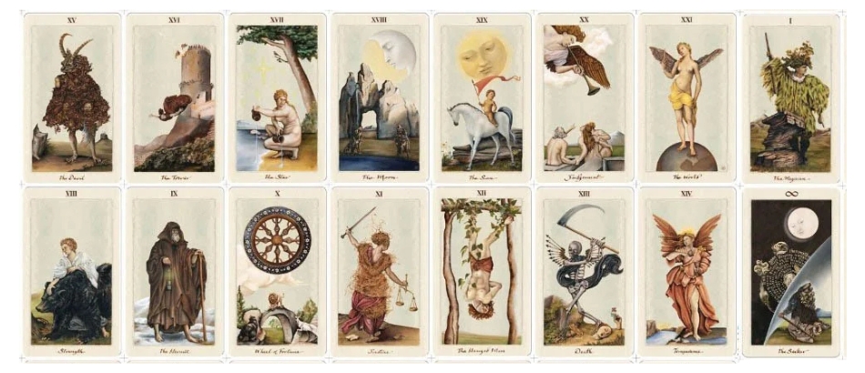 Uusi, Pagan Otherworlds tarot