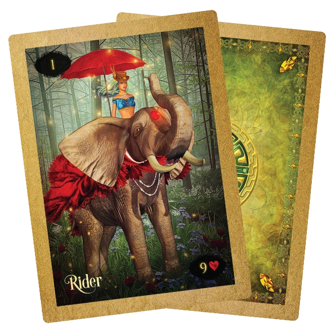 Lenormand of Enchantment blends classic Lenormand icons with Yasmeen Westwood’s imaginative art. For visual readers seeking clear, structured insight.