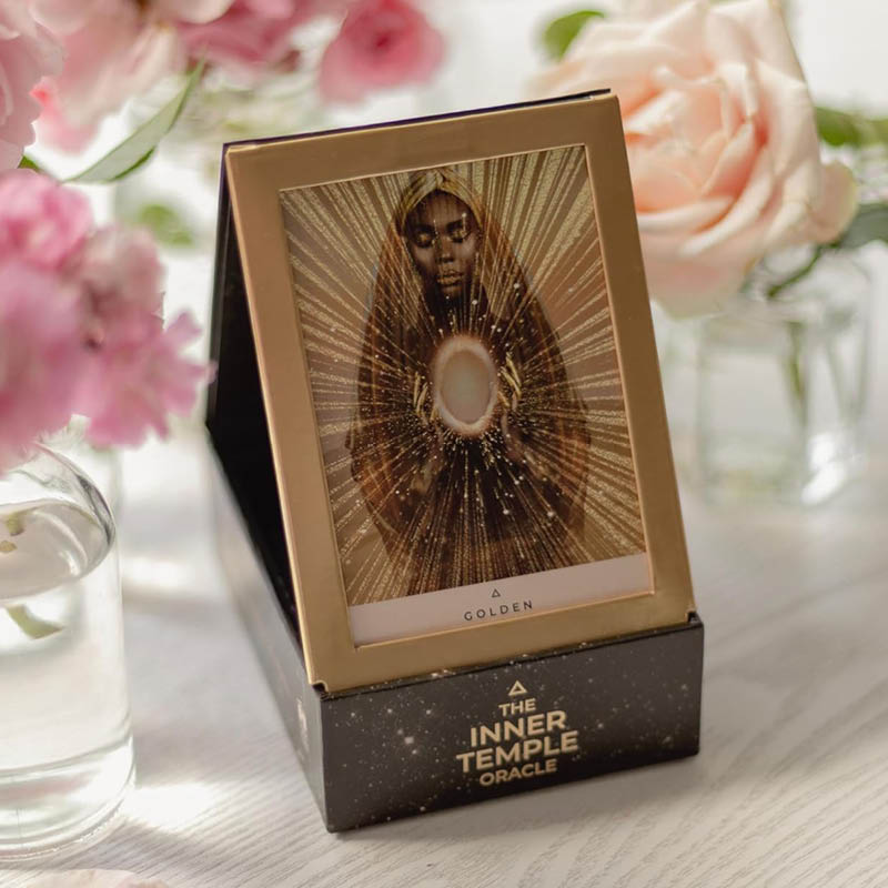 The Inner Temple Oracle - A 44-Card Deck and Guidebook -Box