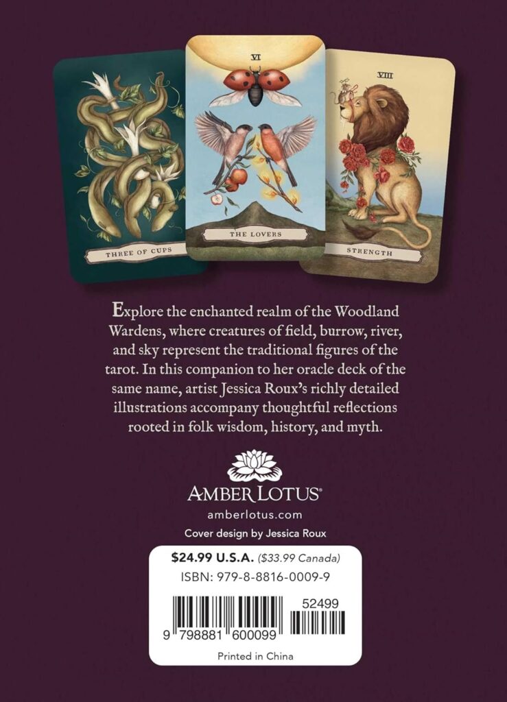 Tarot of the Woodland Wardens - box - back