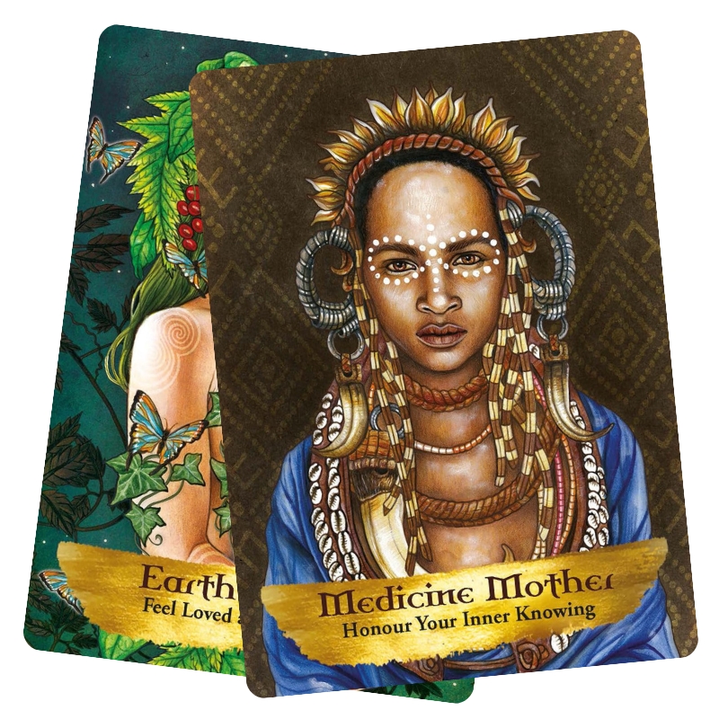 Angels and Ancestors Pocket Oracle Cards - medicine mother