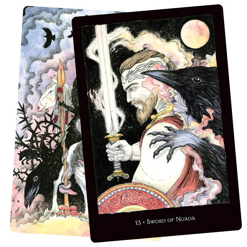 Call of the Morrigan Oracle- A 45-Card Deck - Sword of Nuada