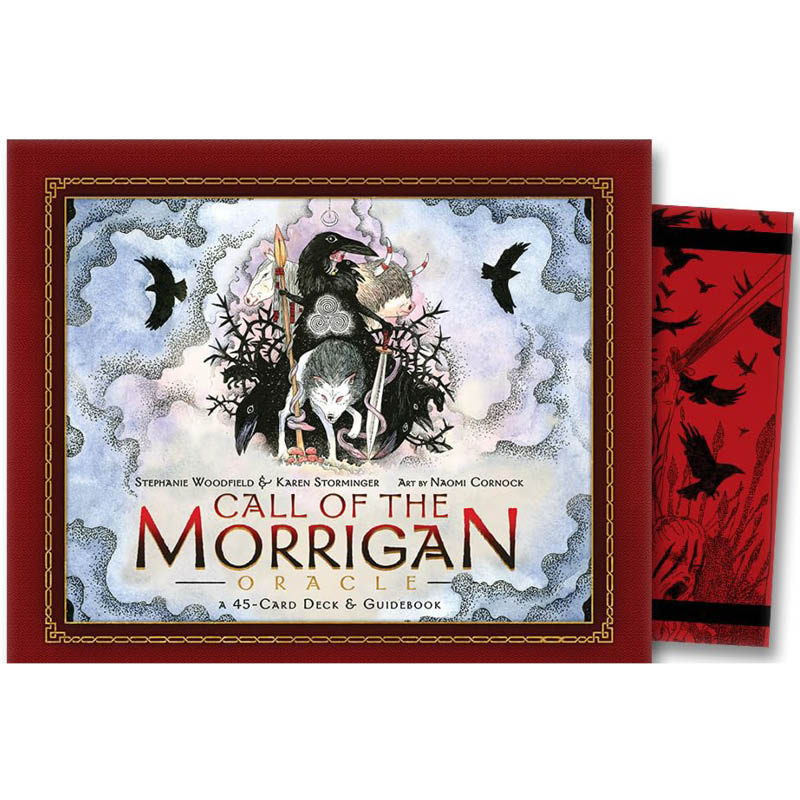 Call of the Morrigan Oracle- A 45-Card Deck - box