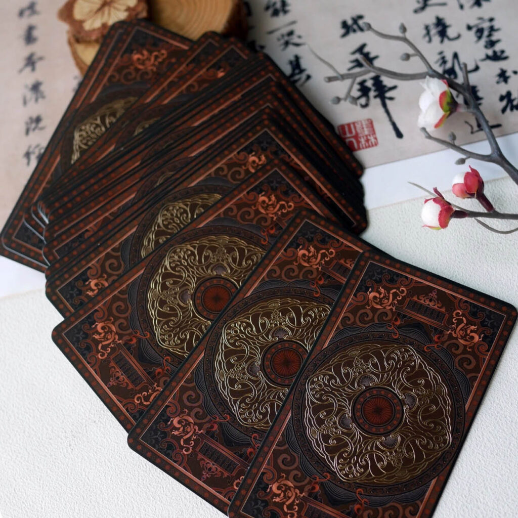 Dragon (Lóng) Tarot - back of the cards