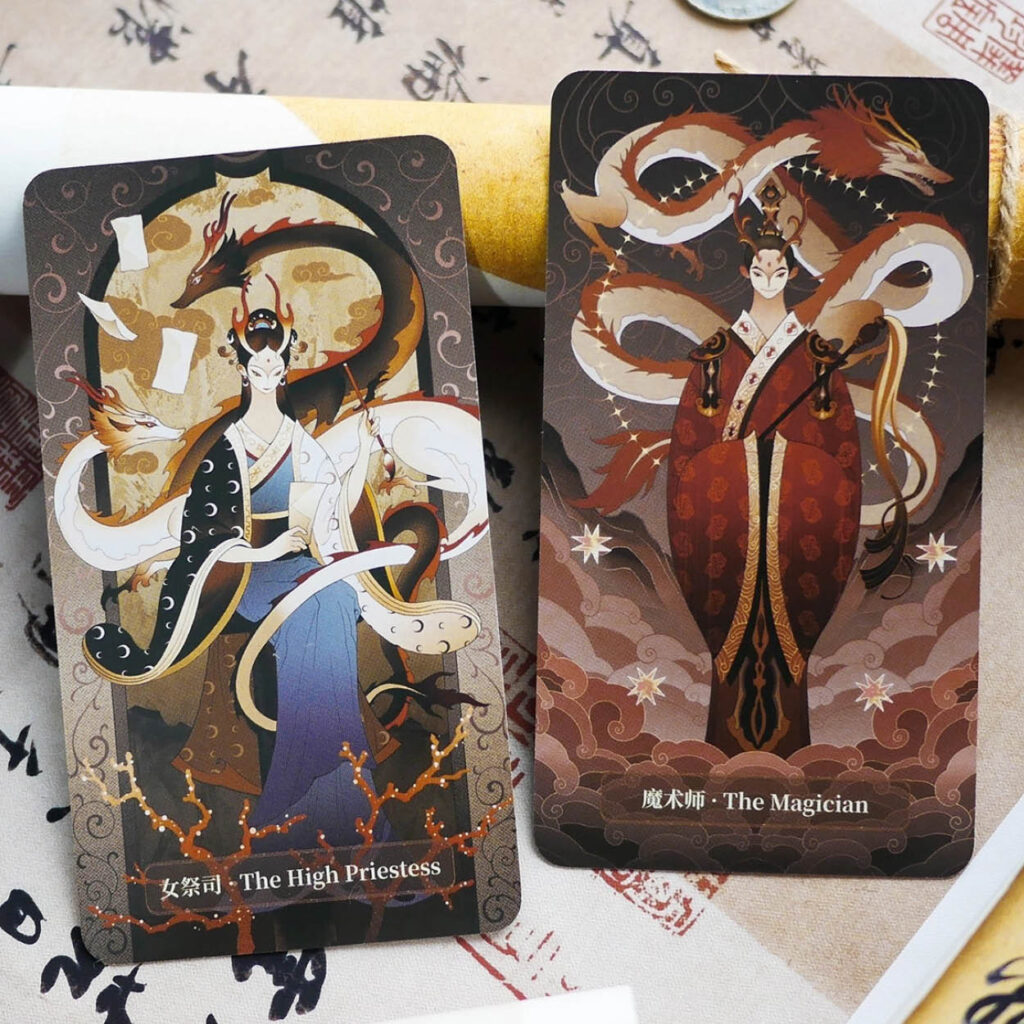 Dragon (Lóng) Tarot - high priestess
