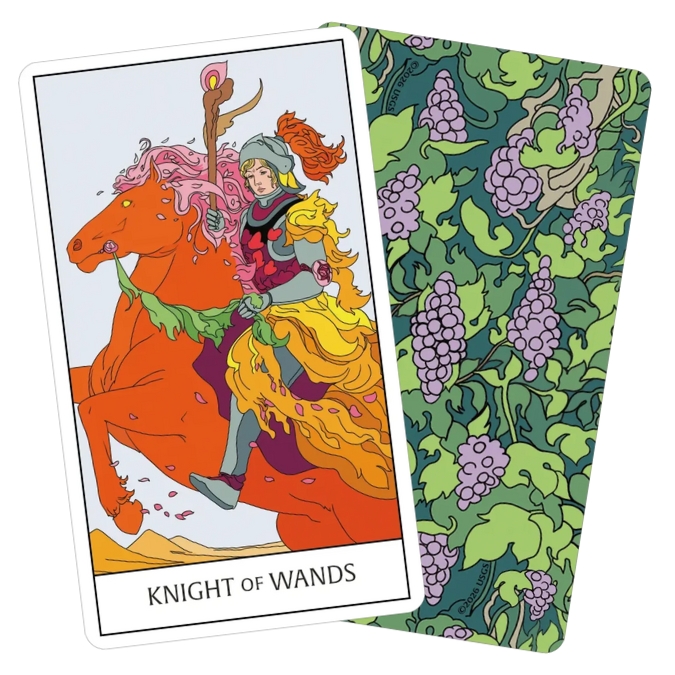 Florana Tarot - Knight of Wands