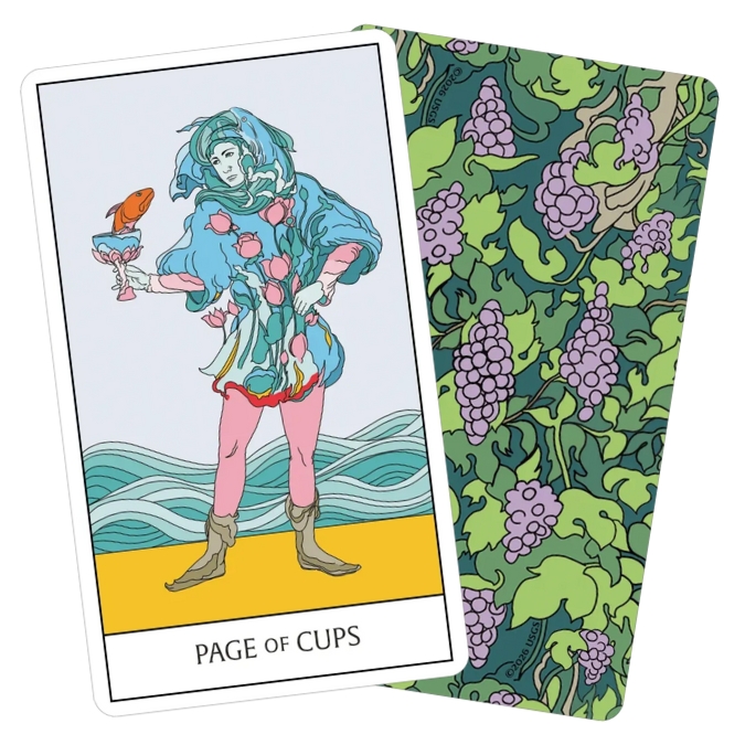 Florana Tarot - Page of Cups