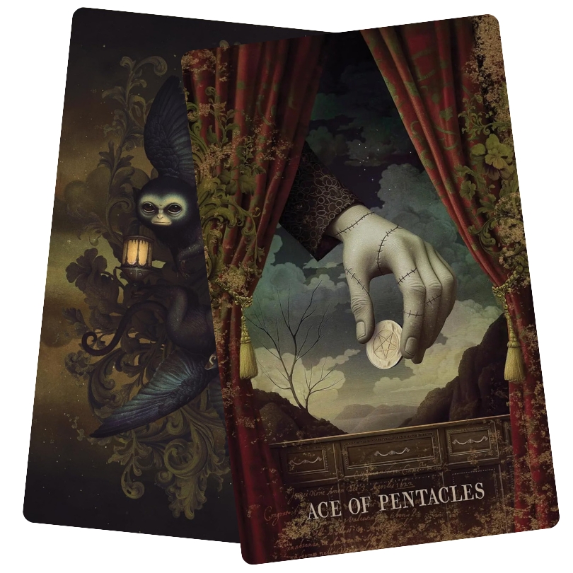 Grim Tales Tarot - Ace of Pentacles