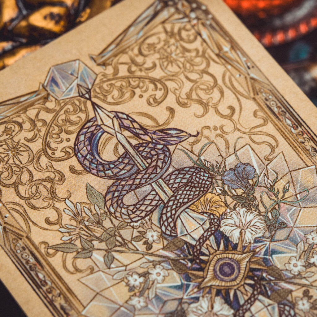 Medusa's Tarot - back of cards