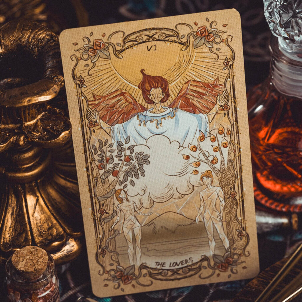 Medusa's Tarot - the lovers