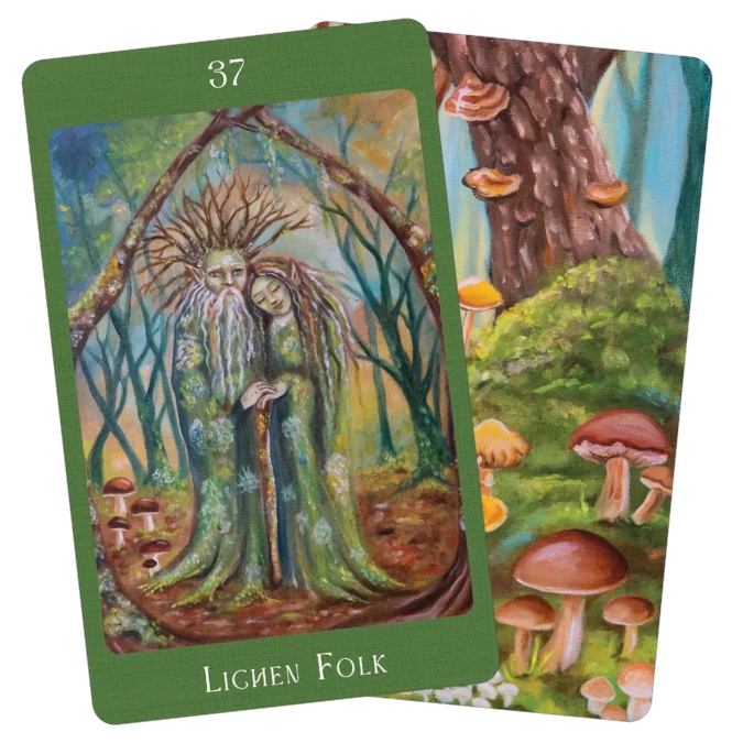 Mushroom Folk Oracle - Lighen Folk