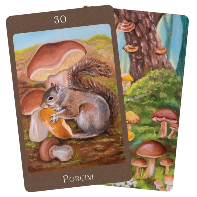 Mushroom Folk Oracle - Porgini