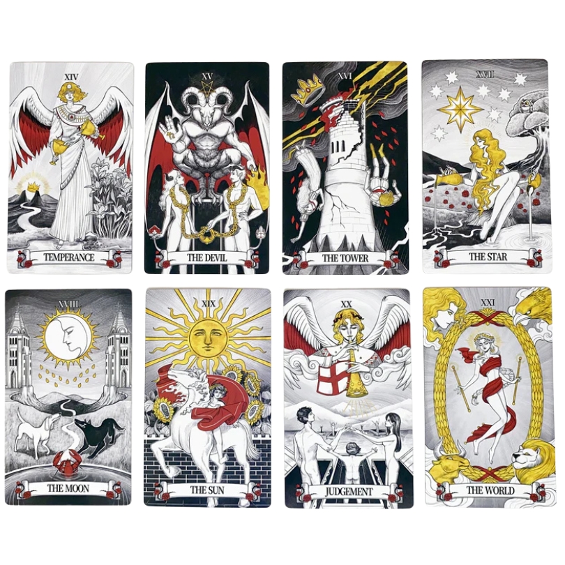 Secret Mirror Tarot - major arcana (2)